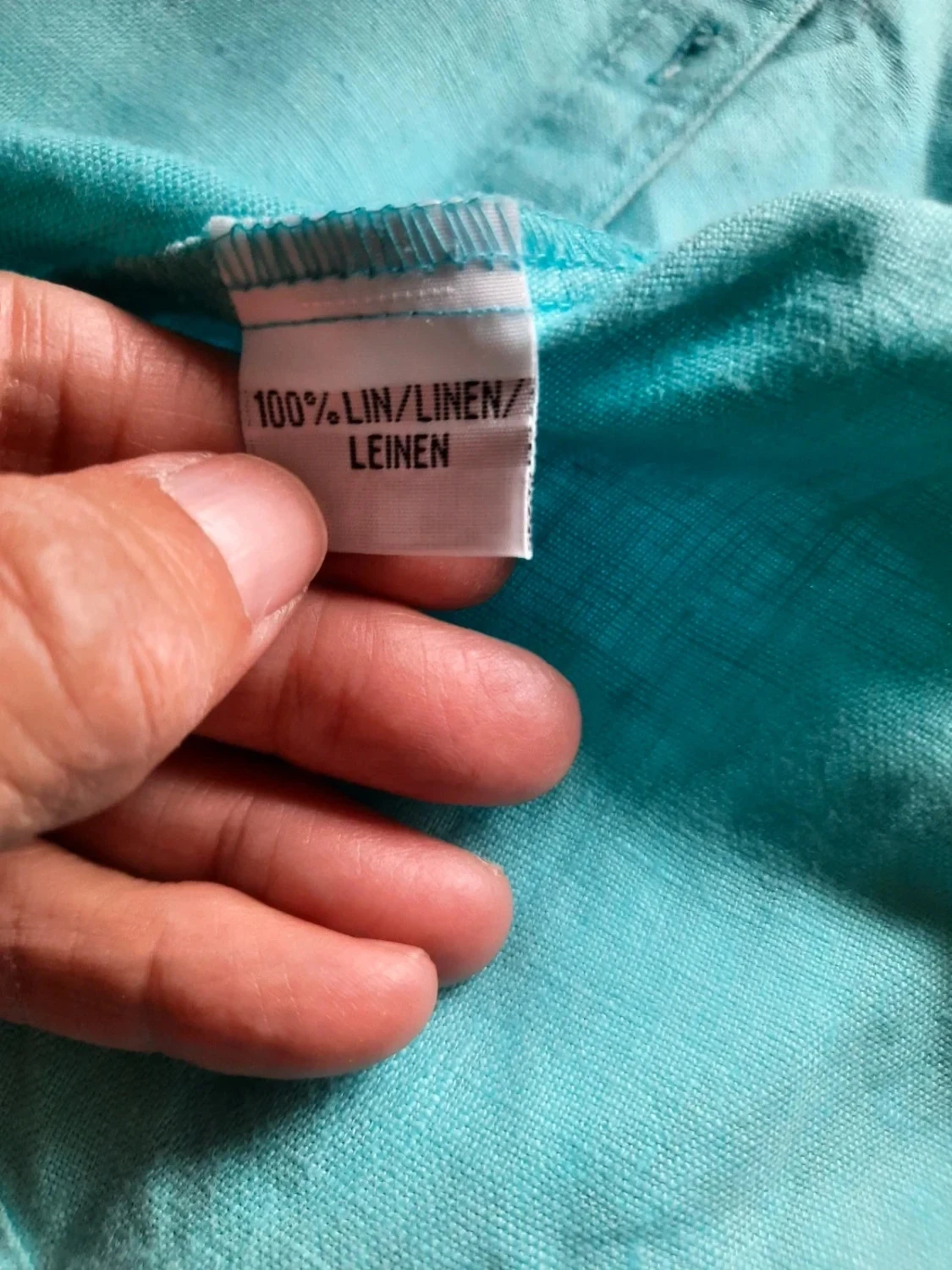 🥀Chemisier en lin épais, femme Taille 48.Jodhpur. – photo 10